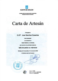 Carta de Artesán